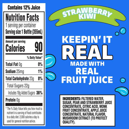 Capri Sun Strawberry Kiwi 12oz Btl