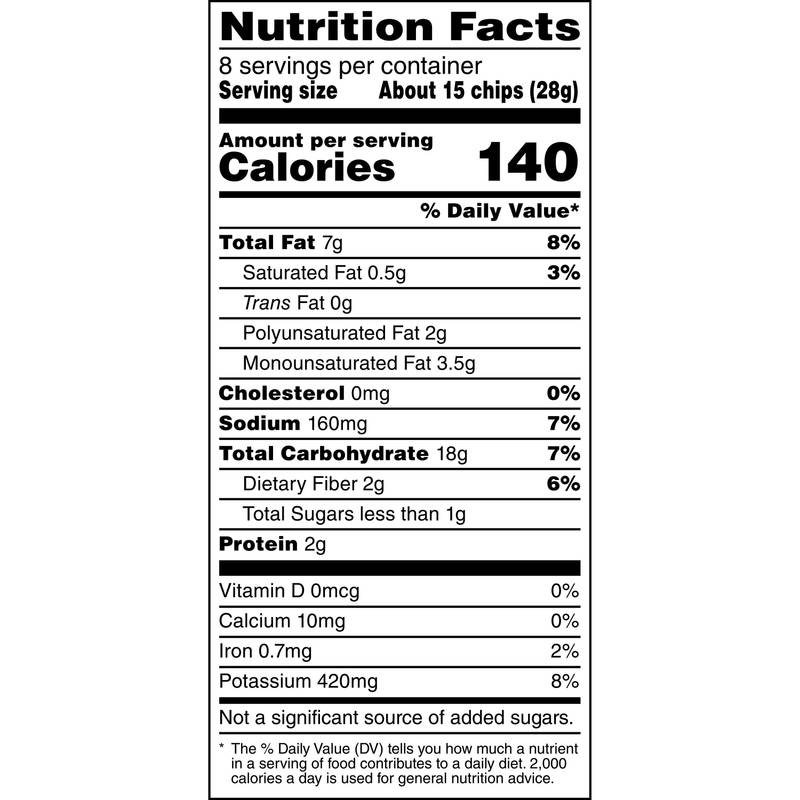 Simply Ruffles Sea Salt Potato Chips 8oz