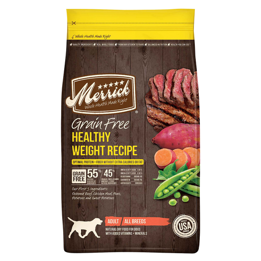 Merrick Grain Free Healthy Weight Dry Dog Food 4lb