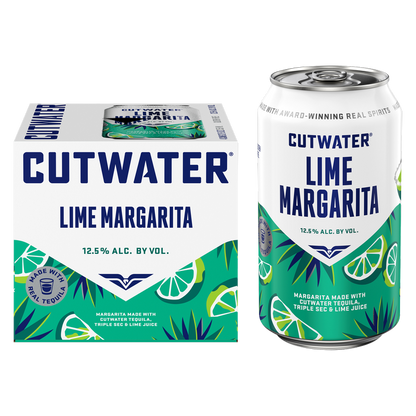 Cutwater Tequila Lime Margarita 4pk 12oz Cans 12.5% ABV