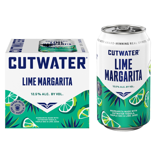 Cutwater Tequila Lime Margarita 4pk 12oz Cans 12.5% ABV