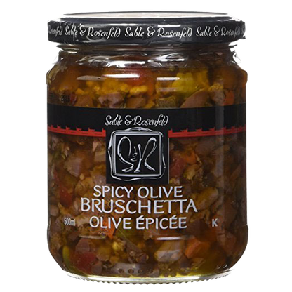 Sable & Rosenfeld Olive Spicy Bruschetta New 16oz
