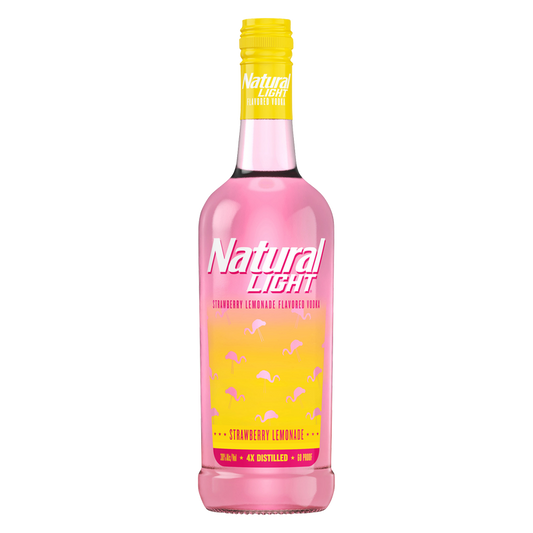 Natural Light Vodka Strawberry Lemonade 750ml (60 proof)