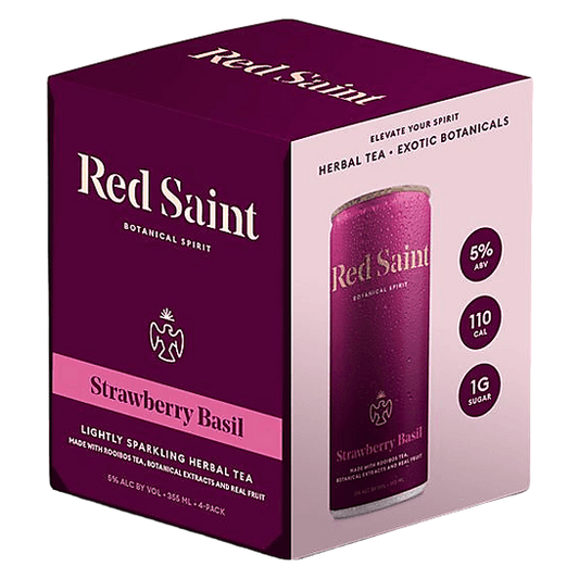 Red Saint Strawberry Basil 4pk 12oz Cans 5% ABV