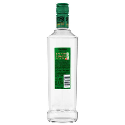 Smirnoff Zero Sugar Infusion Watermelon & Mint Vodka 750ml