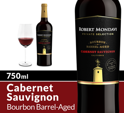 Robert Mondavi Private Selection Bourbon Barrel Aged Cabernet Sauvignon 750ml