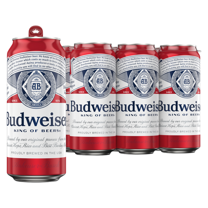 Budweiser 6pk 16oz Can 5.0% ABV