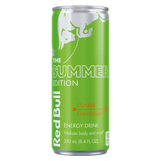 Red Bull Summer Edition Curuba Elderflower Energy Drink 8.4oz Can