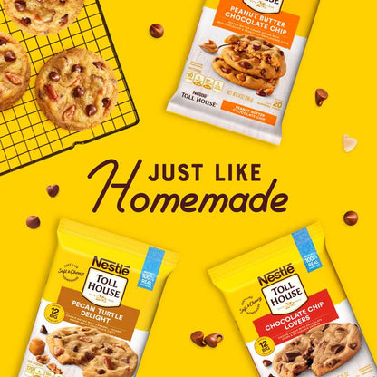 Nestle Toll House Pecan Turtle Cookie Dough - 12ct/16oz