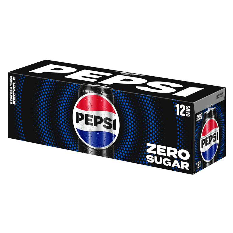 Pepsi Zero Sugar 12pk 12oz Can