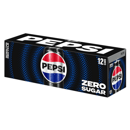 Pepsi Zero Sugar 12pk 12oz Can