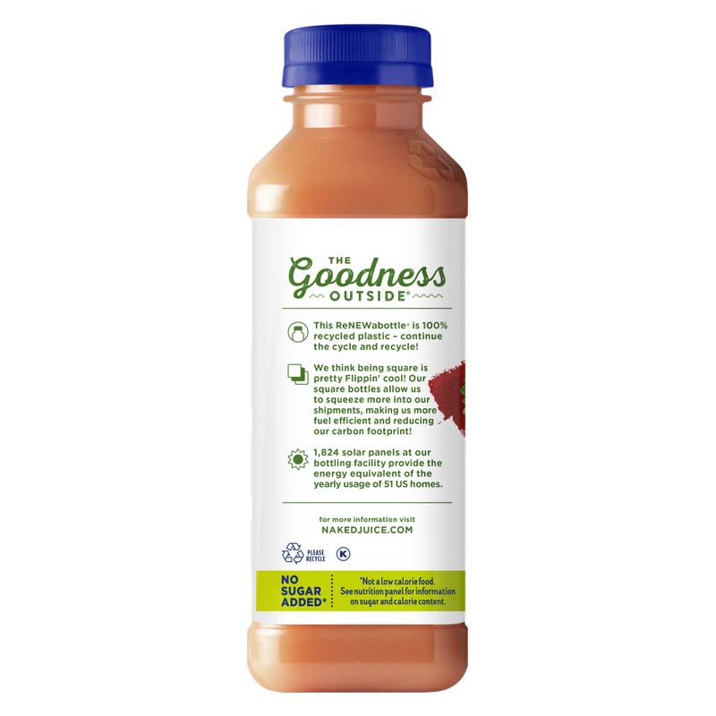 Naked Juice Strawberry Banana Smoothie 15.2oz Btl