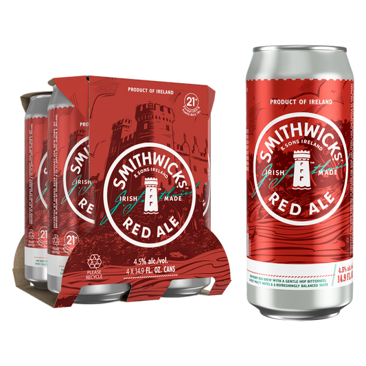 Smithwick's Red Ale 4pk 14.9oz Can 4.5% ABV