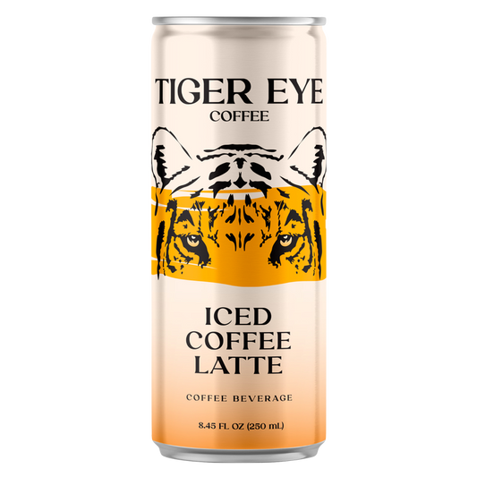 Tiger Eye Iced Coffee Latte 8.5oz Can