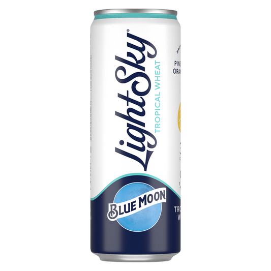 Blue Moon Light Sky Tropical Wheat Single 12oz Can 4.0% ABV