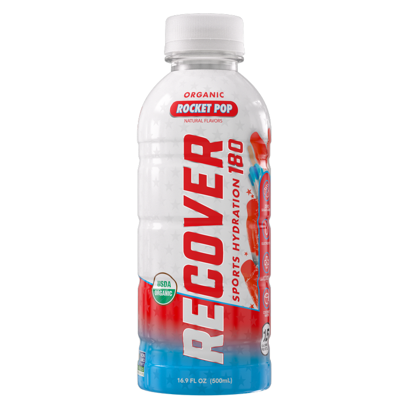Recover 180 Organic Rocket Pop Sports Drink 16.9oz Btl