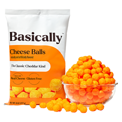 Basically Classic Cheddar Cheese Balls 8 oz