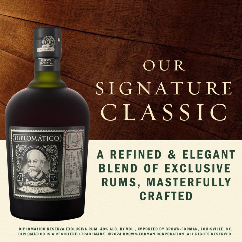 Diplomatico Reserva Exclusiva Rum 750 ml (80 Proof)