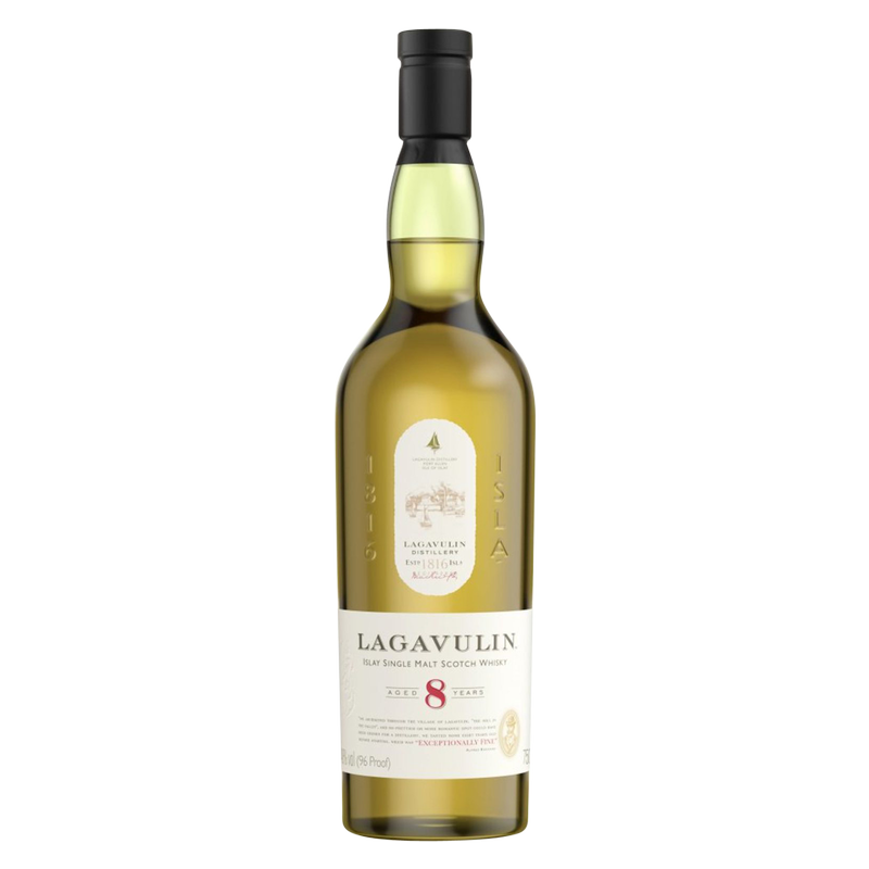 Lagavulin 8 Yr Old Islay Single Malt Scotch Whisky 750ml