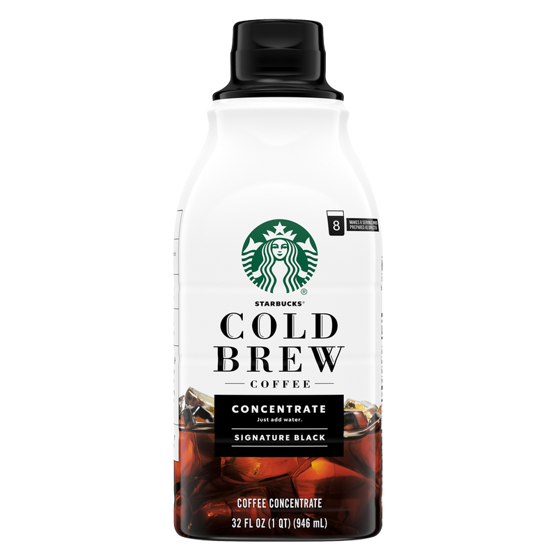 Starbucks Cold Brew Concentrate Signature Black 32oz