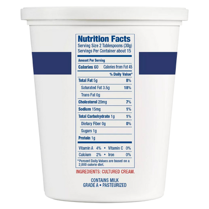 Daisy Pure & Natural Sour Cream - 16oz