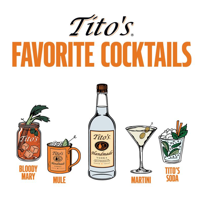 Tito's Handmade Vodka 100ml (80 Proof)
