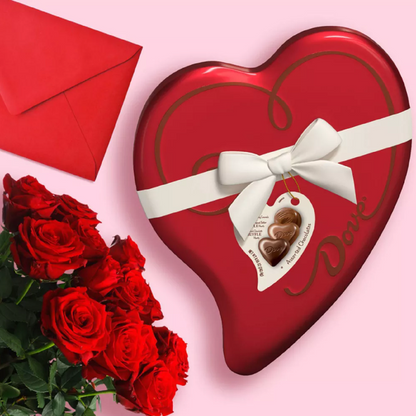 Dove Assorted Chocolates Heart Tin - 8.55oz