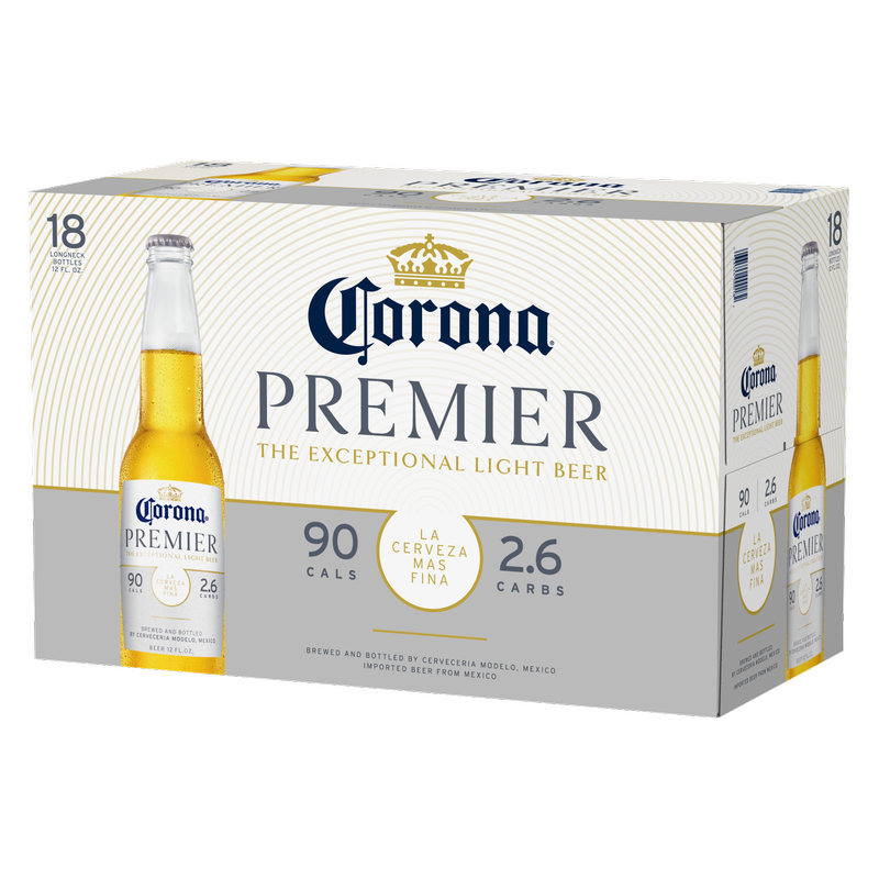 Corona Premier 18pk 12oz Btl 4.0% ABV