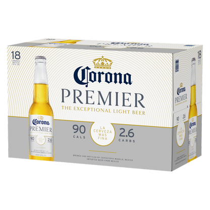 Corona Premier 18pk 12oz Btl 4.0% ABV
