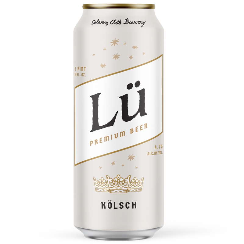 Solemn Oath Lü Kolsch 4pk 16oz Can 4.7% ABV