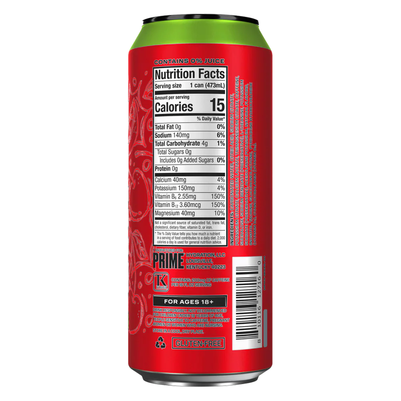 Prime Energy Cherry Limeade 16oz Can