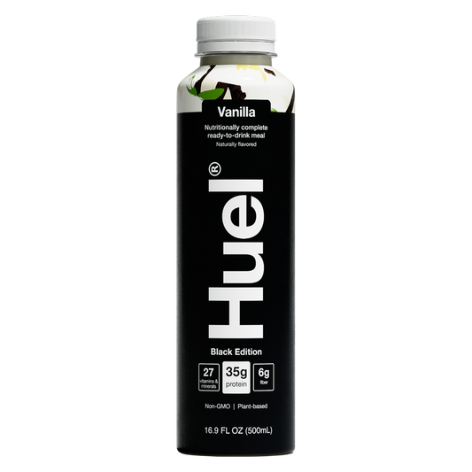 Huel Black Edition Vanilla Protein Ready-to-Drink Meal Replacement 16.9oz Btl