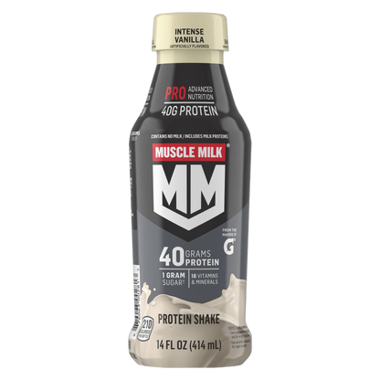 Muscle Milk Intense Vanilla Protein Shake 14oz Btl