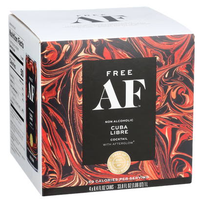 FREE AF Cuba Libre 4pk 8.4oz Can