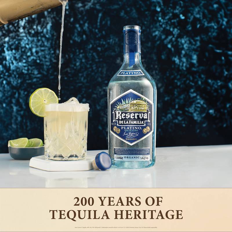 Reserva de la Familia by Jose Cuervo Platino Tequila Blanco 750ml (80 Proof)