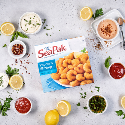SeaPak Frozen Oven Crispy Breaded Popcorn Shrimp 16oz