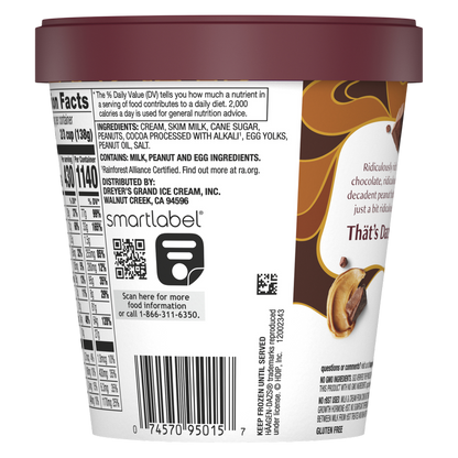 Haagen-Dazs Chocolate Peanut Butter 14oz