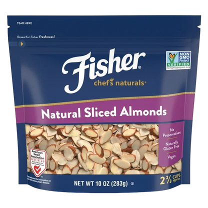 Fisher Sliced Almonds, 10oz.