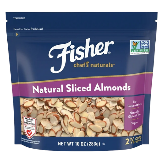 Fisher Sliced Almonds, 10oz.