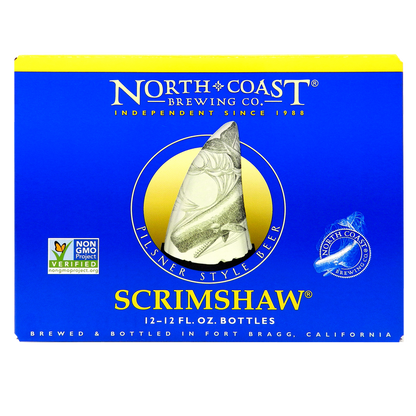 North Coast Brewing Scrimshaw Pilsner 12pk 12oz Btl