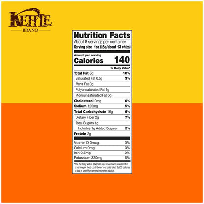 Kettle Brand Backyard Barbeque Chips 7.5oz