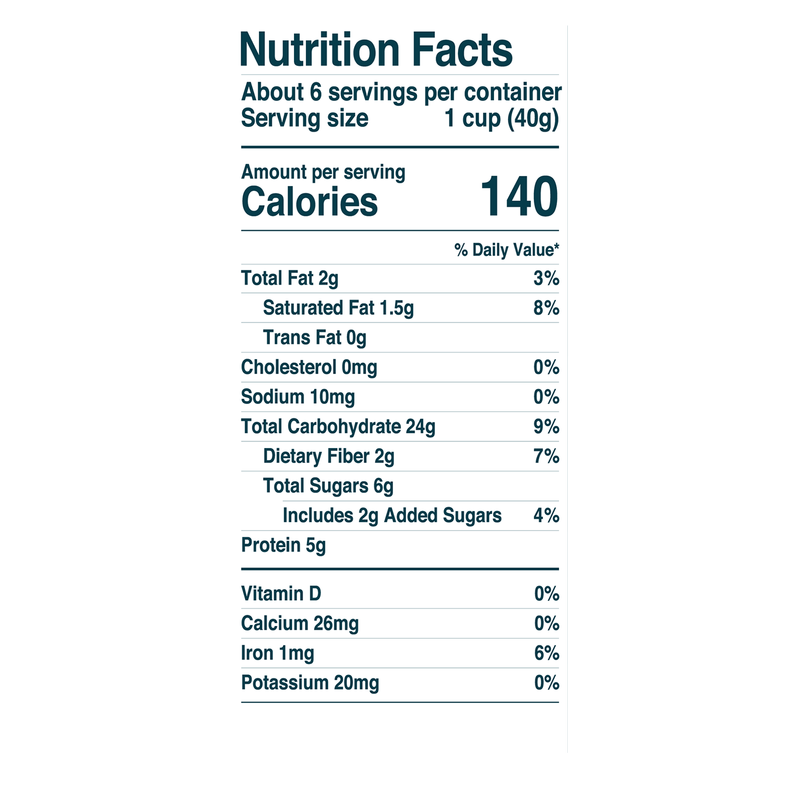 Seven Sundays Real Cinnamon Grain Free Cereal 8oz Box