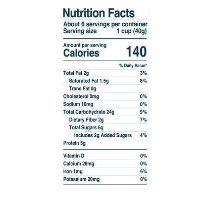 Seven Sundays Real Cinnamon Grain Free Cereal 8oz Box