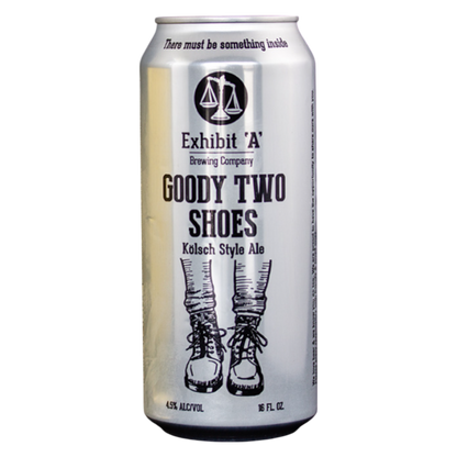 Exhibit A Brewing Goody Two Shoes 4pk 16oz Can 4.5% ABV