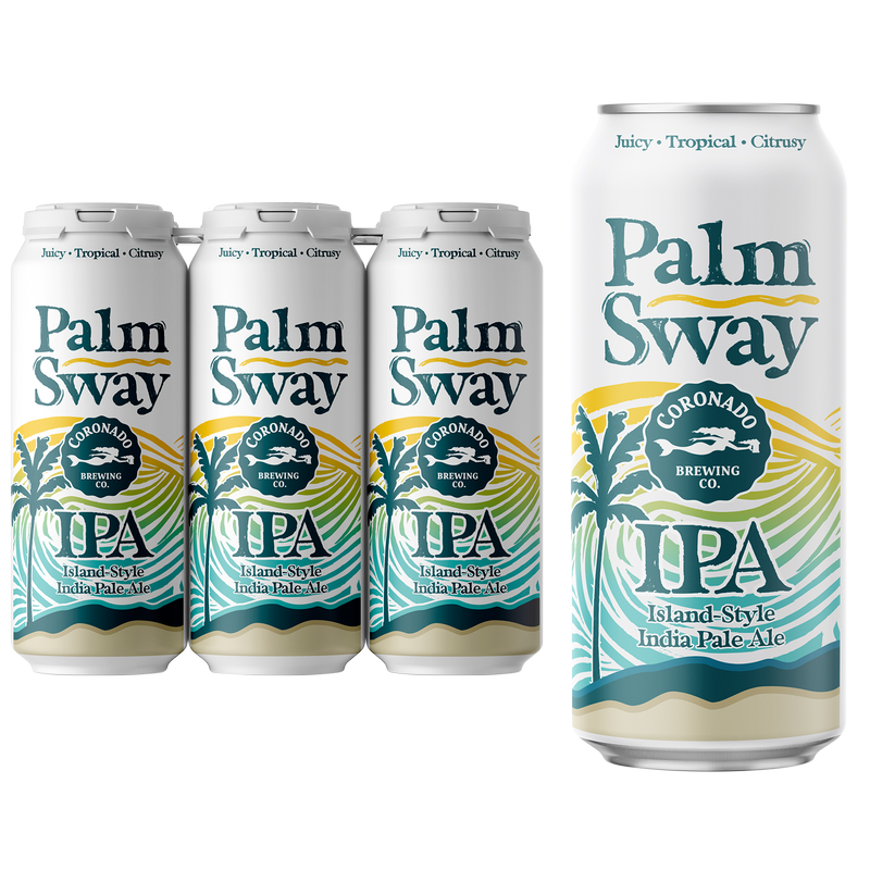 Coronado Palm Sway Islander IPA 6pk 16oz Can 6.5% ABV