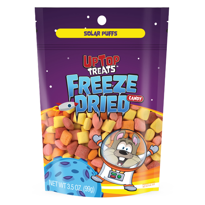 UpTop Treats Freeze Dried Sour Solar Puffs, 3.5oz