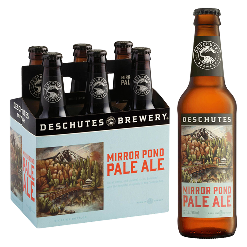 Deschutes Mirror Pond Pale Ale 6pk 12oz Btl 5.0% ABV