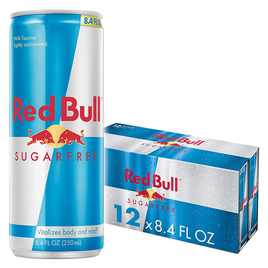 Red Bull Energy Drink Sugar Free 12pk 8.4oz Can