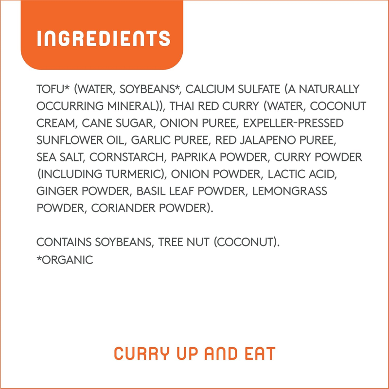 hodo Thai Red Curry Tofu, 16 oz