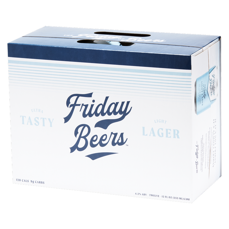Friday Beers Tasty Light 12pk 12oz Can 4.2% ABV